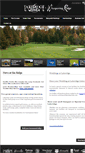 Mobile Screenshot of lakeridgelinks.com